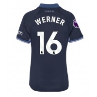 Tottenham Hotspur Timo Werner #16 Bortatröja Dam 2023-24 Kortärmad